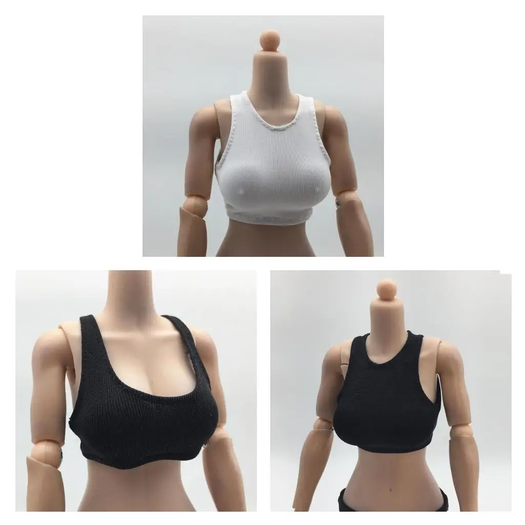 Figure Clothes Action Figure Female Vest Heavy Duty Doll Cloth Weskit for 1 6 Scale Women Clothing