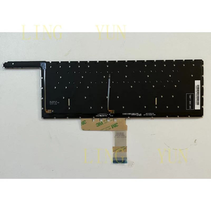 Z  New for  Asus ZenBook Pro Duo UX581 UX581G UX581L UX581GV UX581LV US Backlit Keyboard