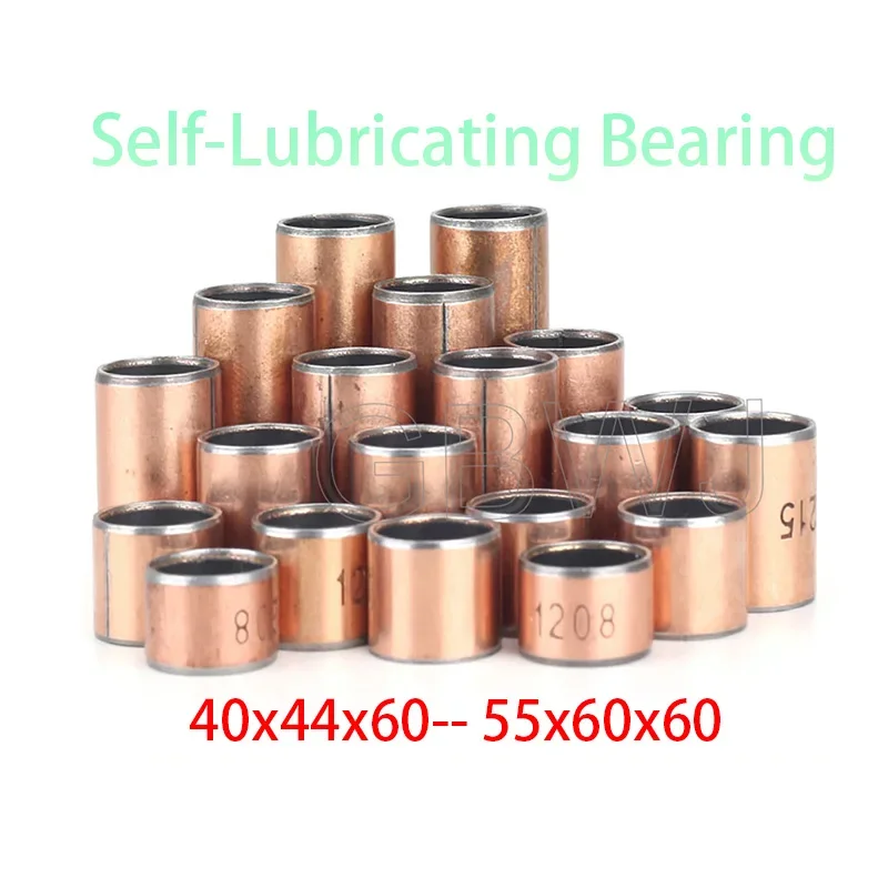 1PCS Self-Lubricating Copper Bushing SF-1 Oil-Free Guide Bushing LFB Composite Bearing Inner Diameter 40-55mm