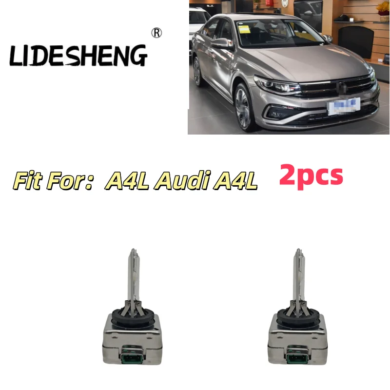 L8WD941235 2PCS 6500K HID XENON HEADLIGHT BULBS SET For A4L Audi A4L