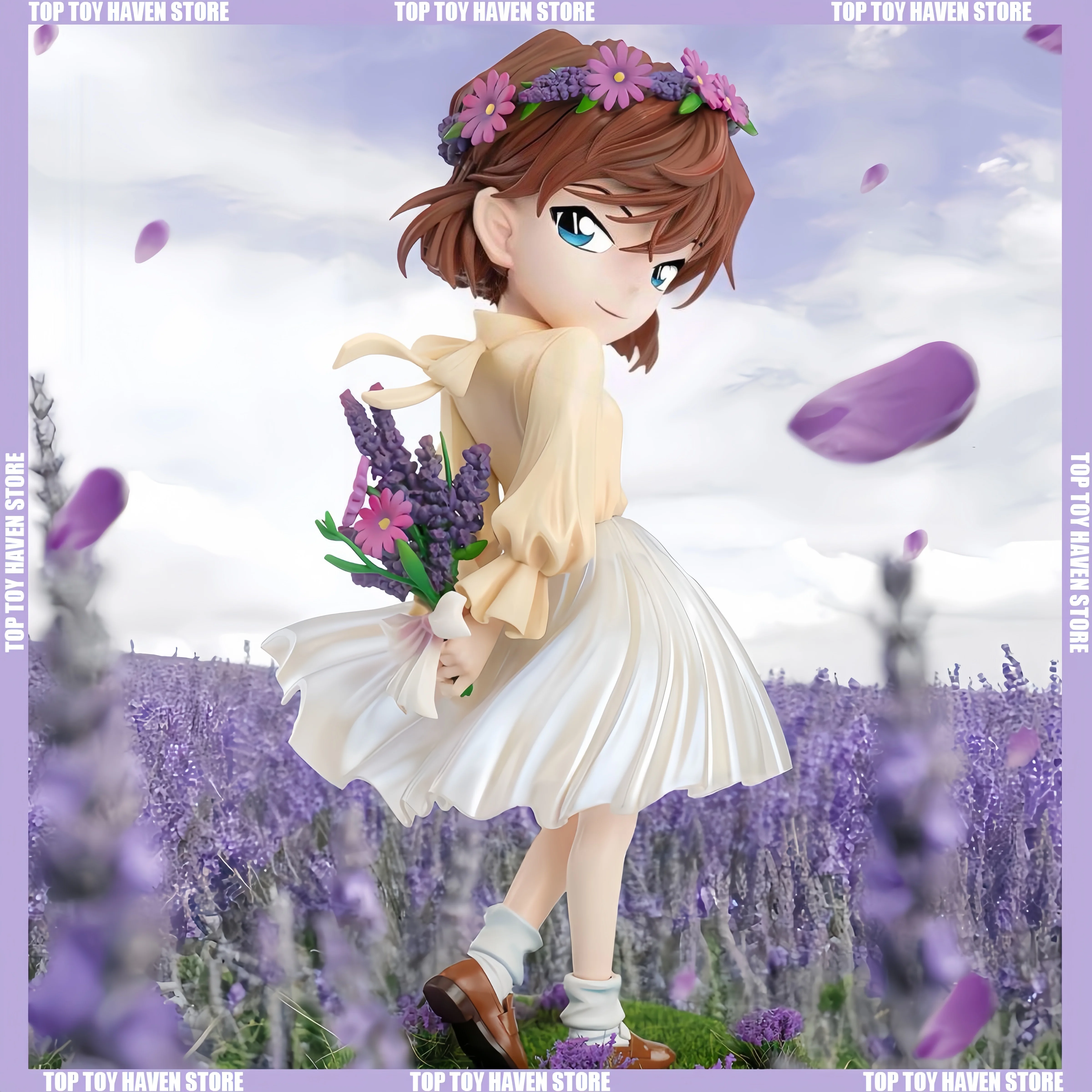 

Hot Detective Conan Anime Figure Anita Hailey Figures Vi Graythorn Anime Figurine Jk Sexy Girl Pvc Statue Collection Model Decor