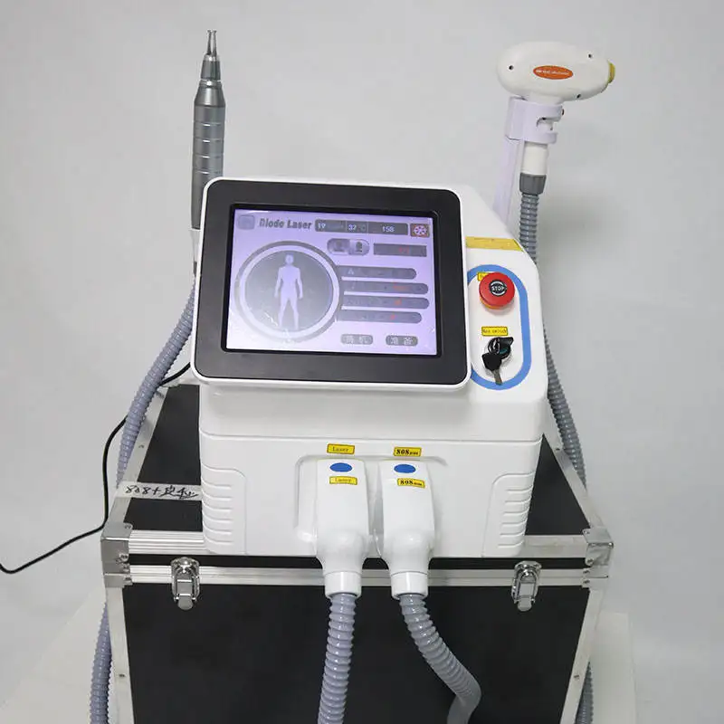 New Listing Latest Operating System semiconductor ICE 808 Three-Band Hair Removal  Depilation Machine