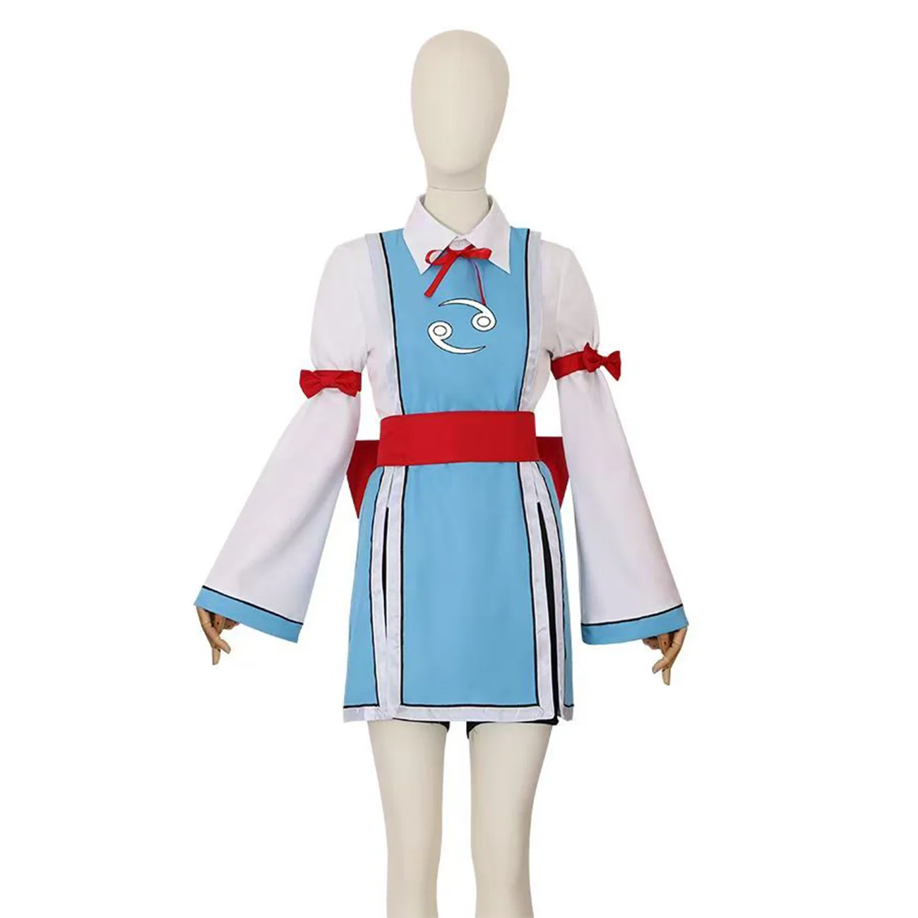 

Lucy Heartfilia Cosplay Costume Zodiac Star Spirit Silver Bikini Armor Set Anime Celestial Mage Outfit for Convention
