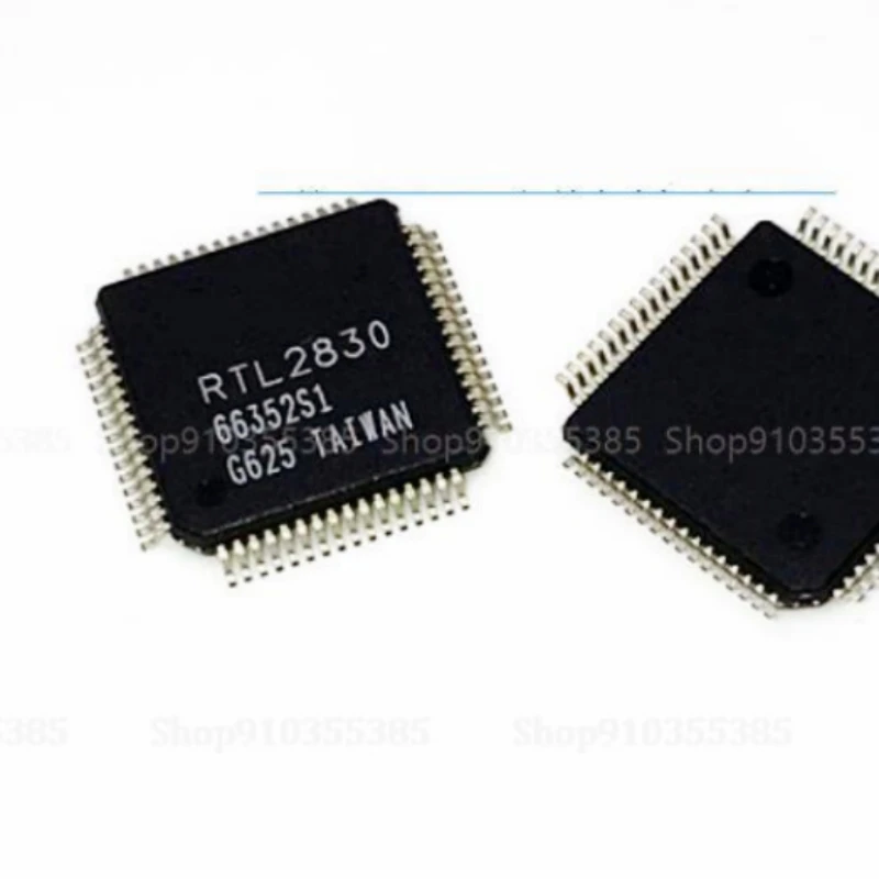 

10PCS New RTL2830 RTL2830-GR RTL2830-VB-GR QFP-64 digital TV demodulator chip