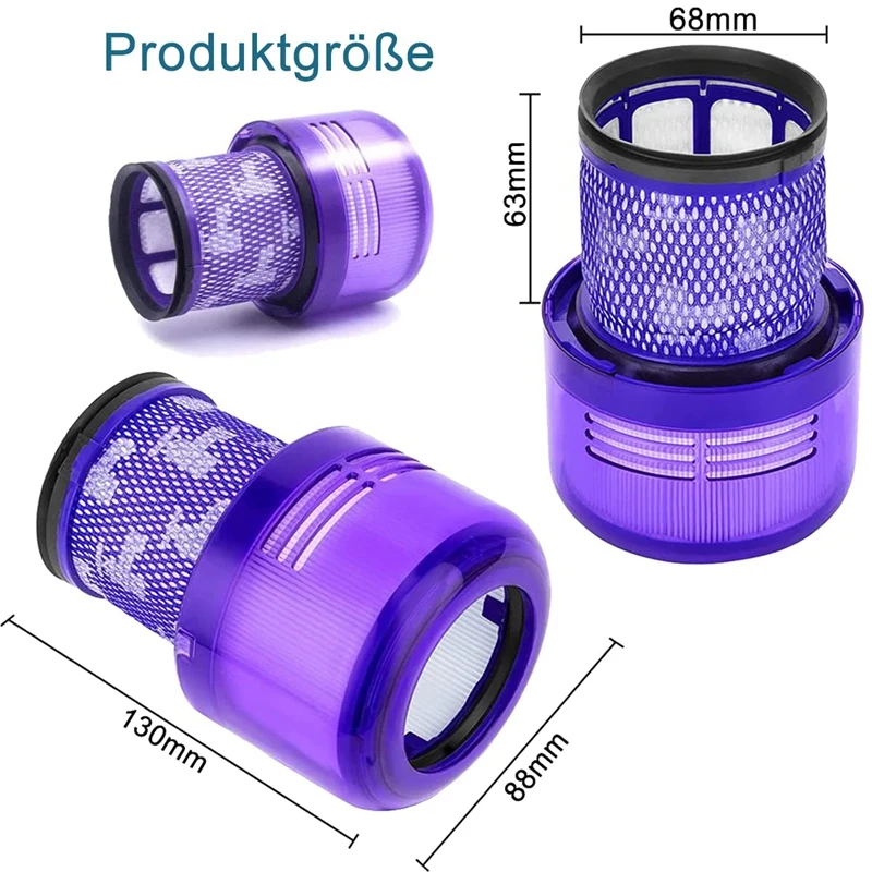 Filtro Hepa de repuesto para Dyson V11 SV14 Absolute, accesorios de aspiradora, filtro lavable, piezas para el hogar