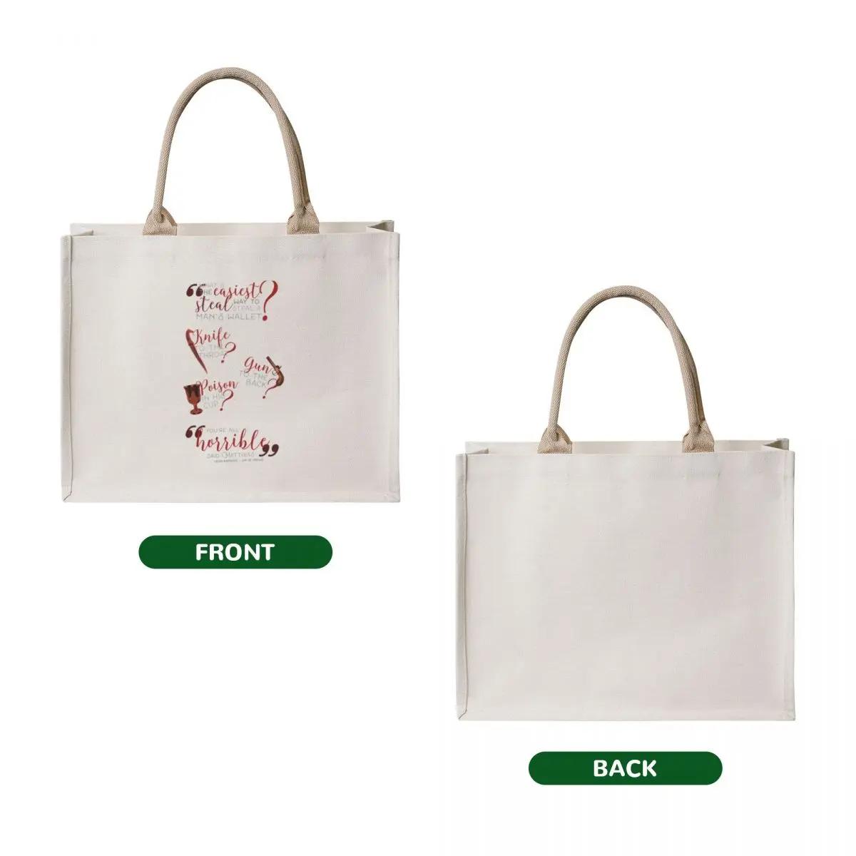 The easiest way... - Six of Crows Tote Bag ecological bags Customizable tote bag Women's shopper bag