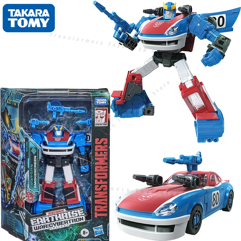 

In Stock TakaraTomy Transformers Generations War for Cybertron Earthrise Deluxe WFC-E20 Smokescreen Action Figure Toy Gift E8206