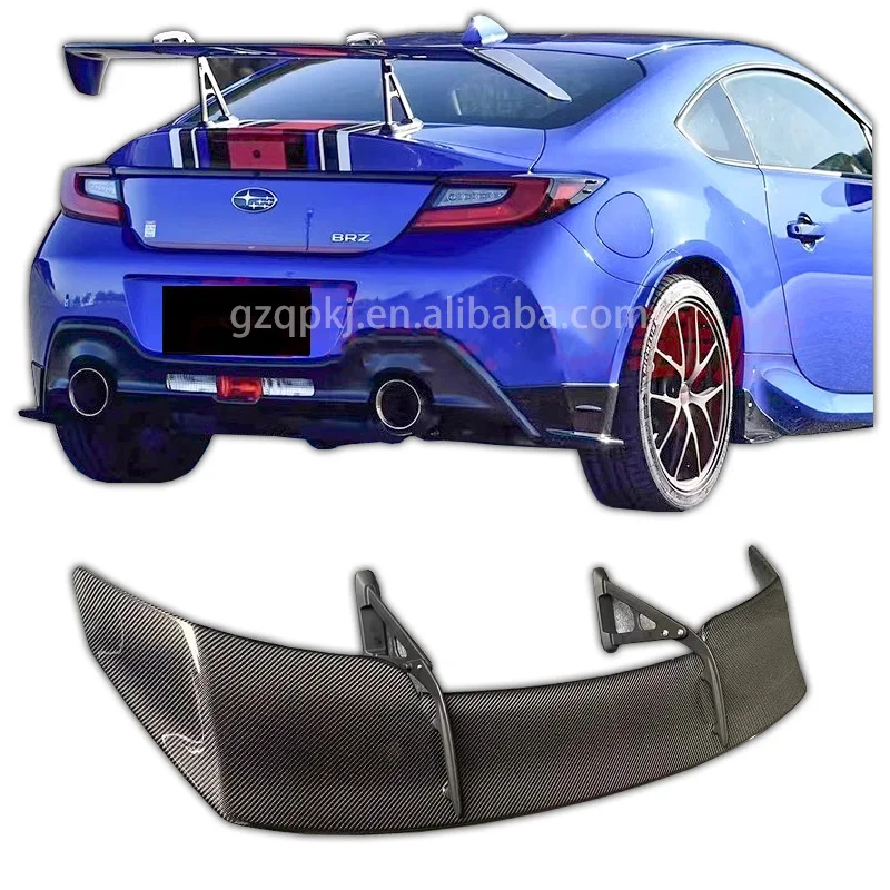 

STI Version Carbon Fiber Tail Fixed air Wing Rear Spoiler Applicable to Toyota GR86/BRZ Body Kit 2022