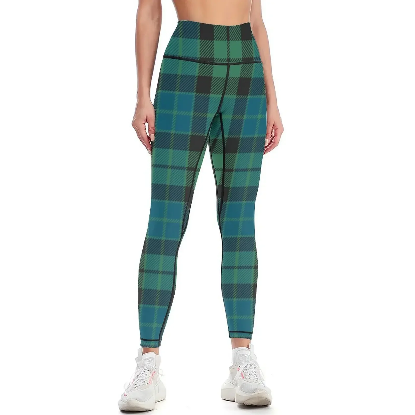 

Mackay Tartan (STA 703, Ancient) Leggings gym womans Sports pants woman Women's pants sport legging Womens Leggings
