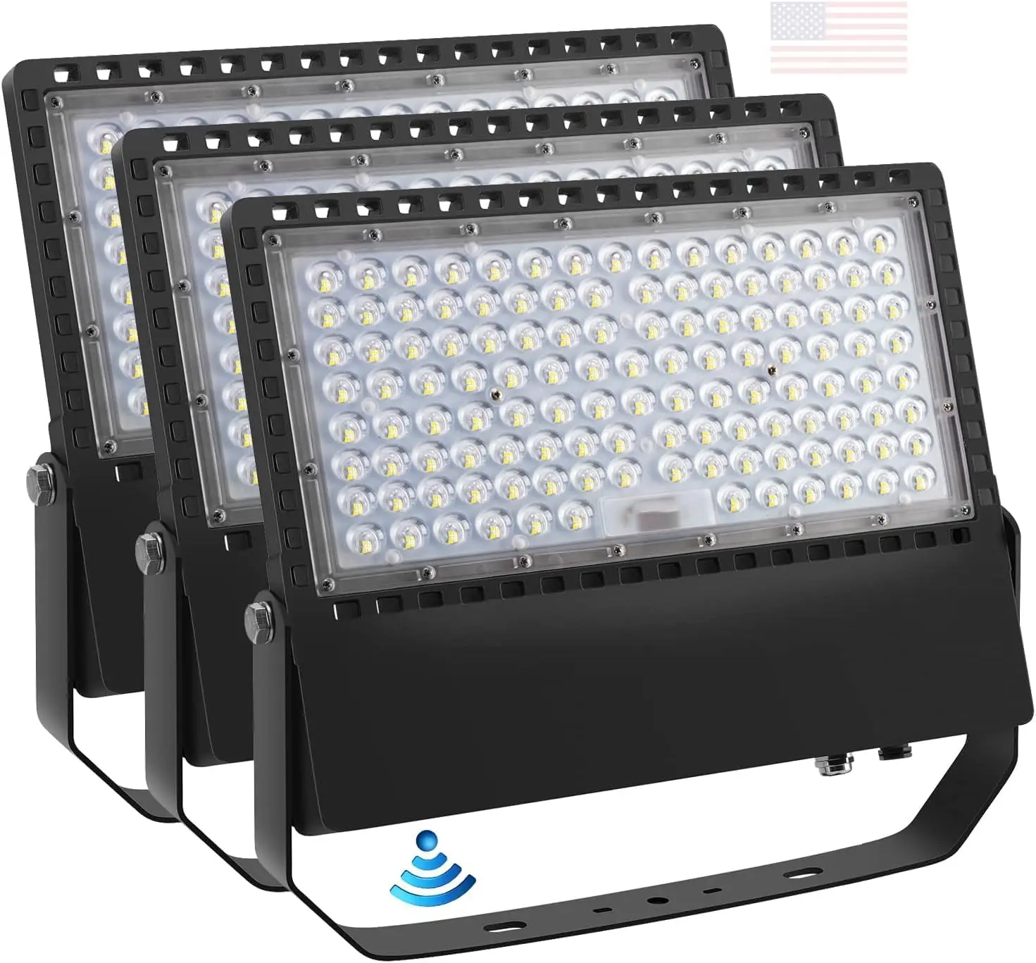 36000lm  Parking lot Lights Dusk to Dawn Stadium Flood Light Outdoor Commercial 5000K IP65 100-277V 240W for Sports Fi