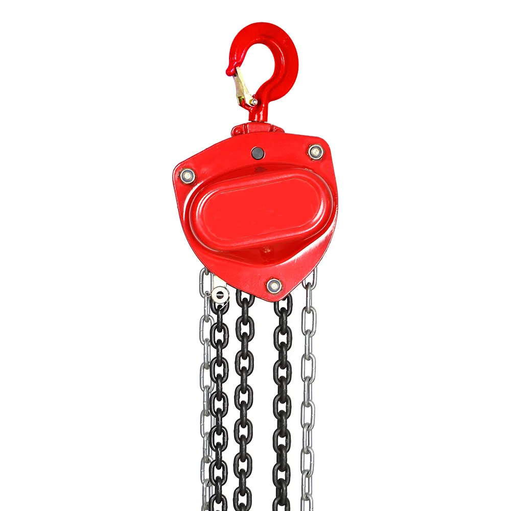VD Type Hand-Operated Chain Hoist with G80 Chain 1t 2ton 3ton 5 Ton Capacity Steel Chain Block Lifting Tool