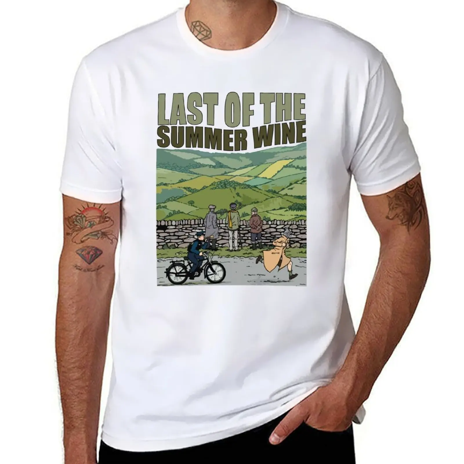 

Last Of Summer The Wine 9 T-Shirt Vintage Style Printed Top