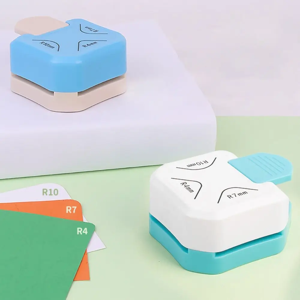 Locher 3 in 1 Mini Corner Rounder Border Punches DIY 3-Wege-Punch Board Round Punch Portable Paper Crimper Scrapbooking