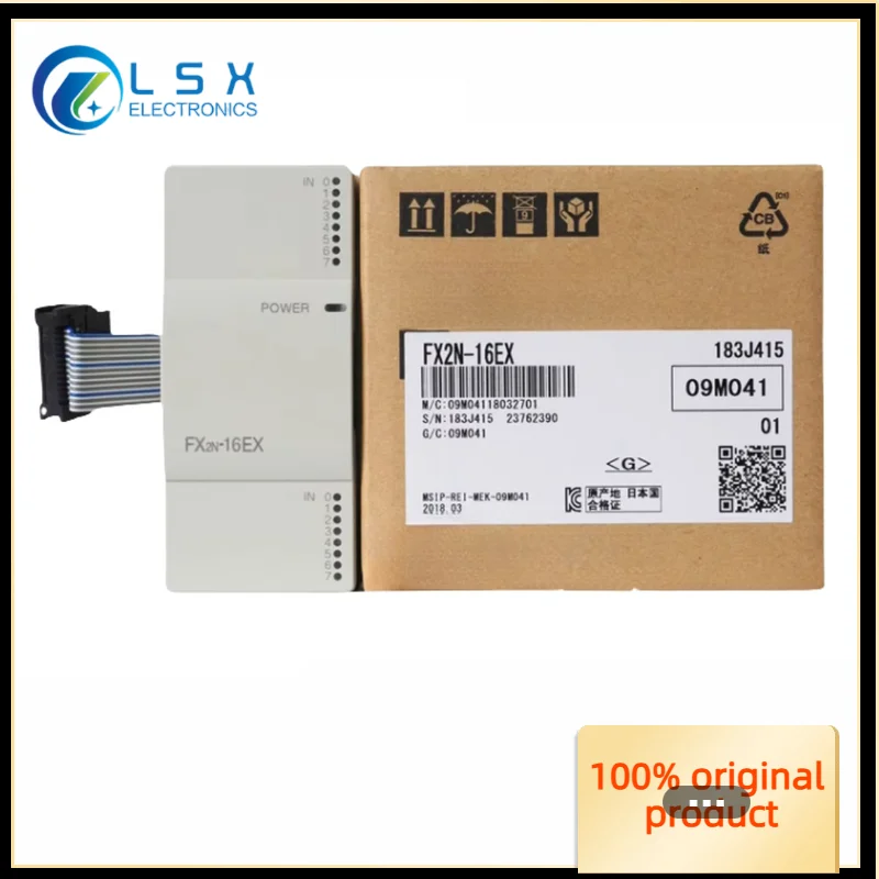 FX2N-16EX-ES/UL FX2N-48ET FX2N-232IF FX2N-16EYR FX2N-16EYT FX2N-16EX FX2N-48ER  New Japan PLC Input Module
