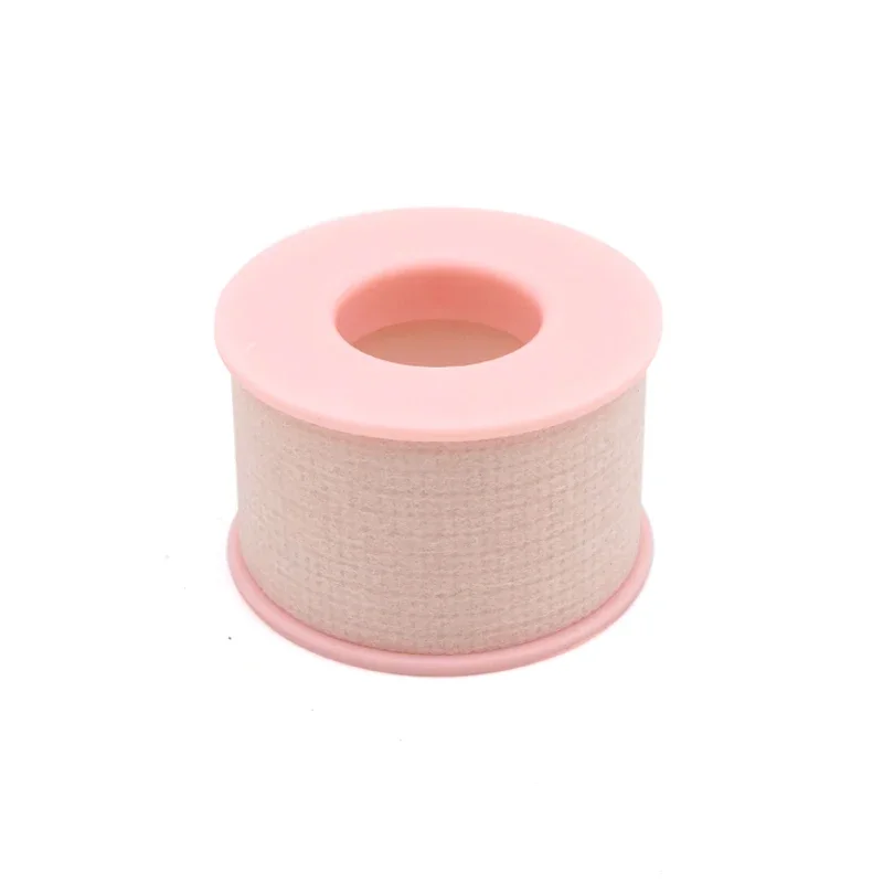 Funmix Non-woven Silicone Gel Eyelash Tape Breathable Sensitive Resistant Pink Eye Pad Eyelash Extension Tools