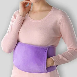 Hot Compreses Water Bag Bottle Cover Charging Warm Uterine Belt Large Hand Warmer Waist Pads Menstrual Relief Period Pain Winter