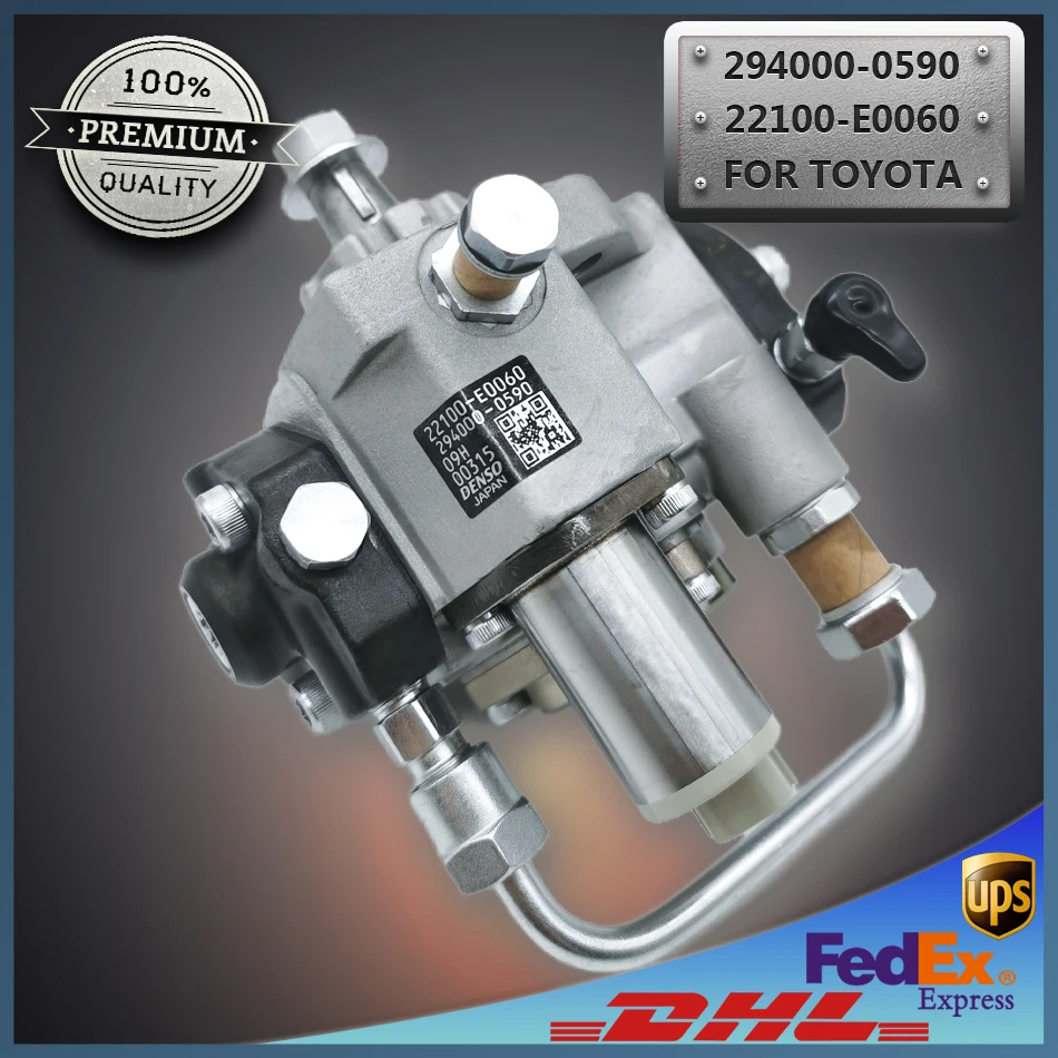 

HP3 Fuel Injection Pump 294000-0590 22100-78234 22100-E0060 for Toyota Dyna Hino 300 Series 4.0 D N04C Engine