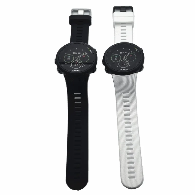 ساعة Garmin Forerunner 45 GPS الرياضية الخارجية معدل ضربات القلب تدعم اللغة الروسية الإسبانية. برتغالية 95% جديدة