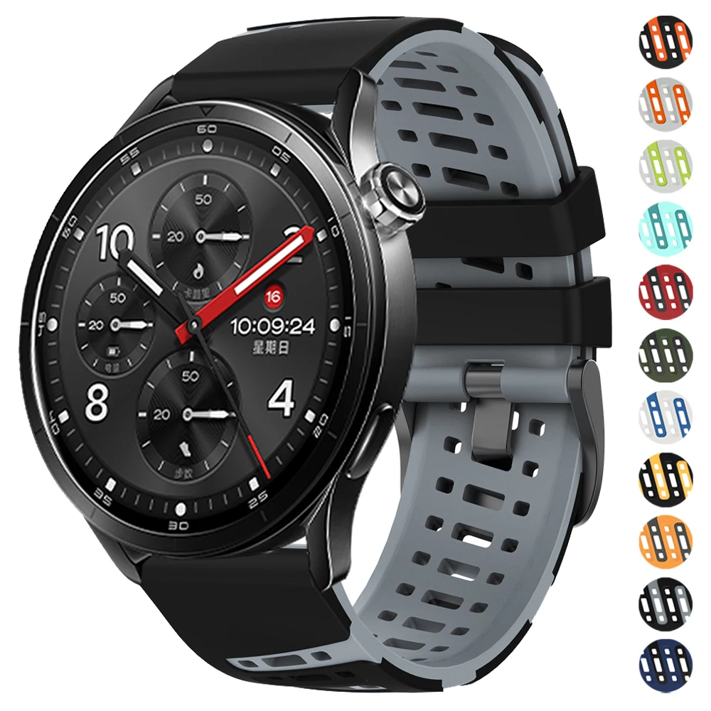 22mm atmungsaktive, weiche Armbänder für Xiaomi Mi Watch S5 S4 Sport/Watch 5 Color 2 S1 Active/Pro S2 46mm/42mm S3 Silikonarmband
