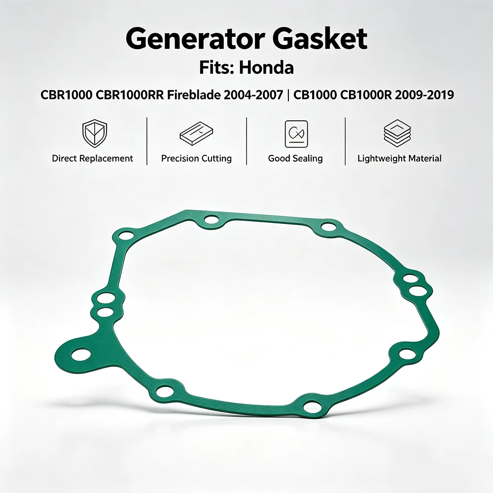 Stator Magneto Generator Cover Gasket For Honda CBR1000 CBR1000RR Fireblade 2004-2007 CB1000 CB1000R 2009-2019
