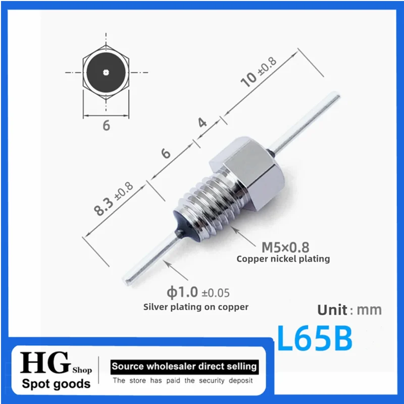 10 個 圧力トランスミッタセンサーのスルーホール容量は 1500PF/M5-152/500V CT52-1000P