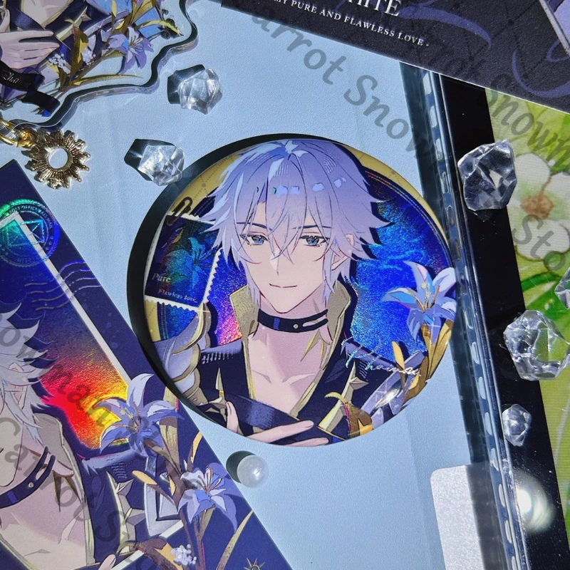 Anime Honkai: Star Rail Phainon Badge Tinplate Emblem Photo Paper Card Postcard Acrylic Keychain Pendant Cospaly Cartoon Gift