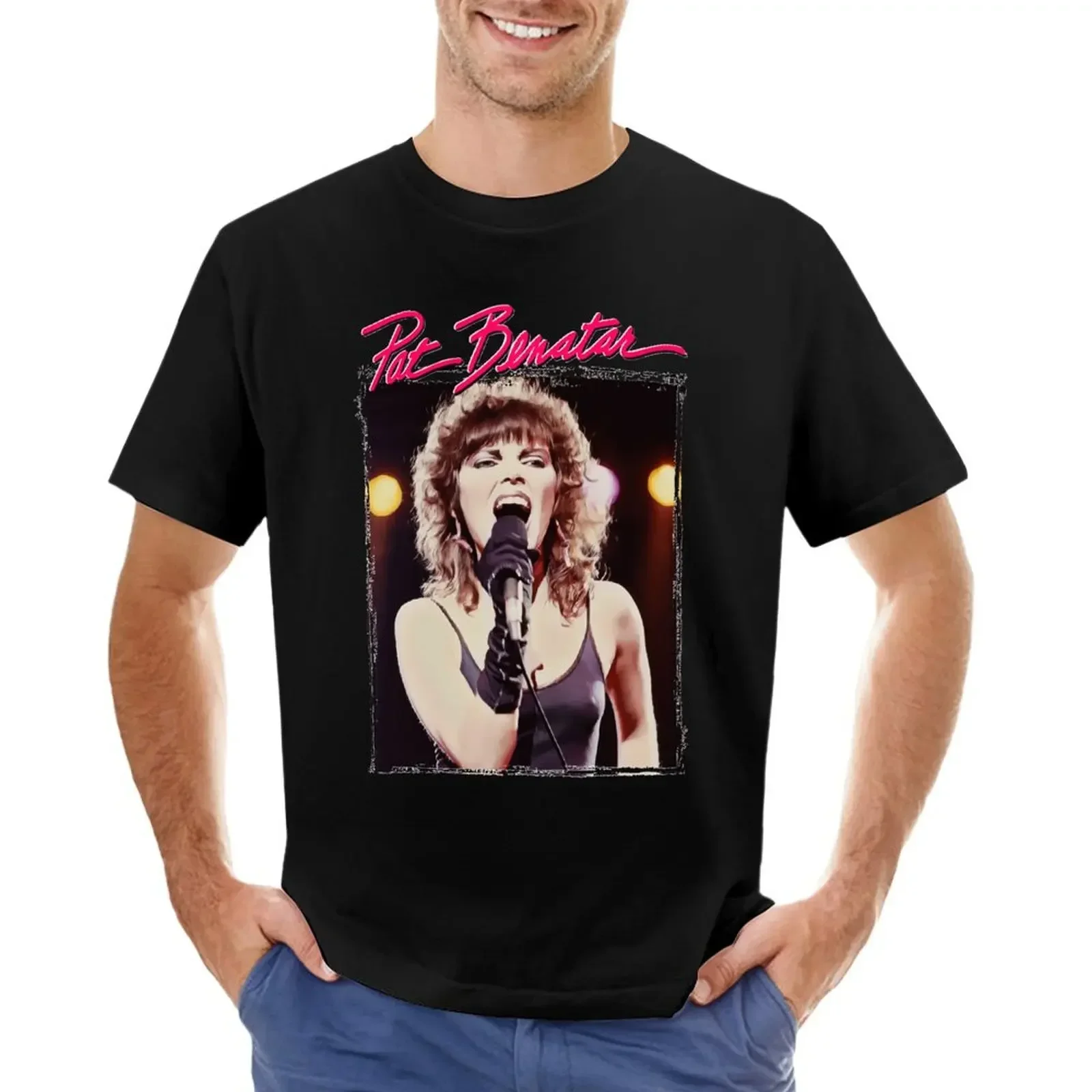 Pat Benatar T-Shirt street wear custom shirt for a boy Blouse fruit of the loom mens t shirts