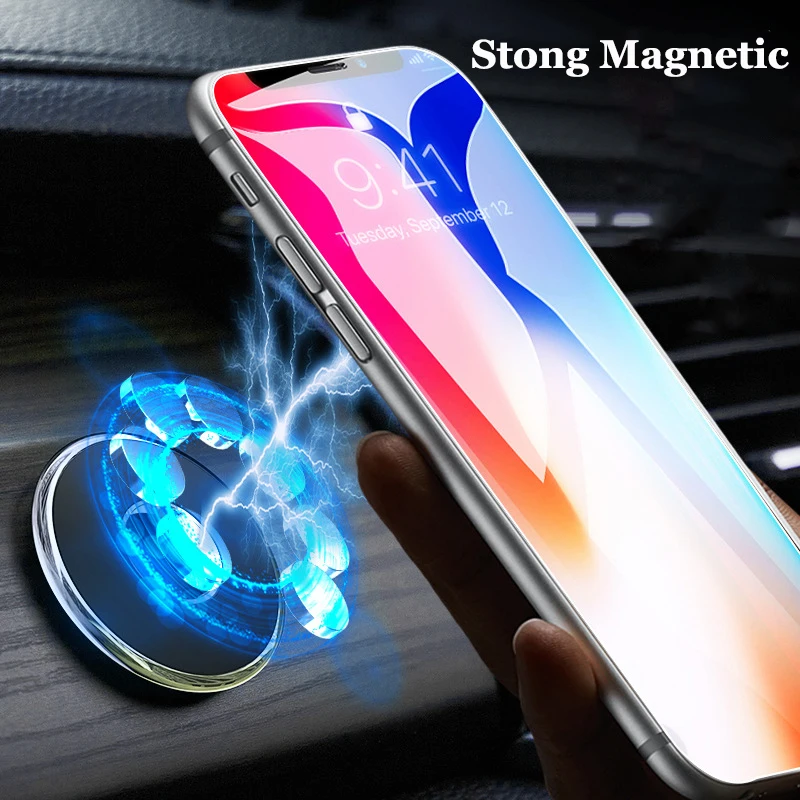 Magnetic Metal Plate for Car Phone Holder Universal Iron Sheet Disk Sticker Wall Mount Cellphone Magnet Stand Bracket Key Hook