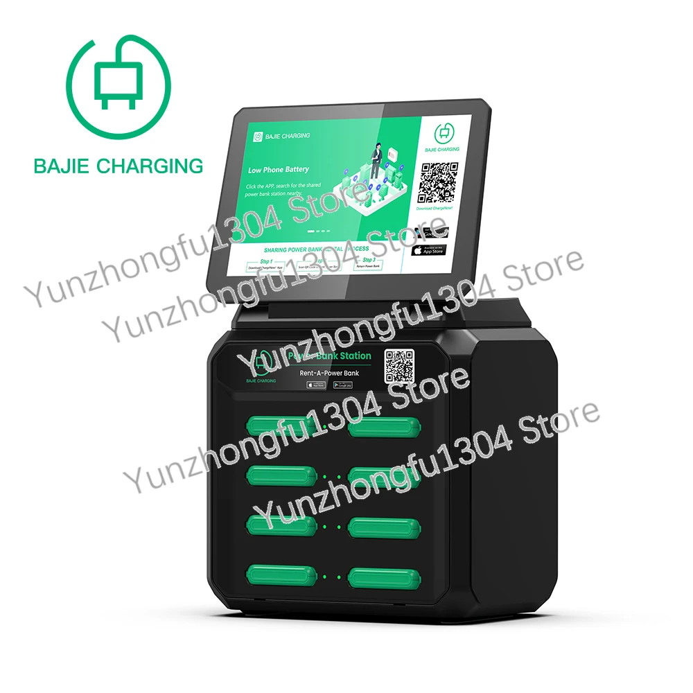 Cost-Effective Power Bank Leasing Machine 8 Slots Share Power Bank Business