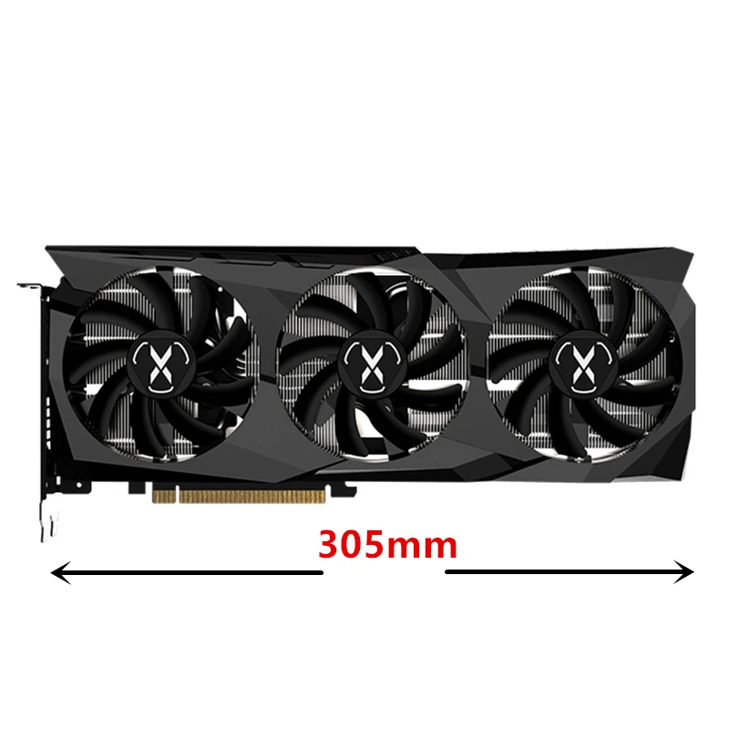 يتم الشحن من مستودع البرازيل XFX RX 6700 XT 12GB GPU بطاقة الرسومات Radeon AMD RX6700 XL 10GB بطاقة فيديو لألعاب الكمبيوتر #5