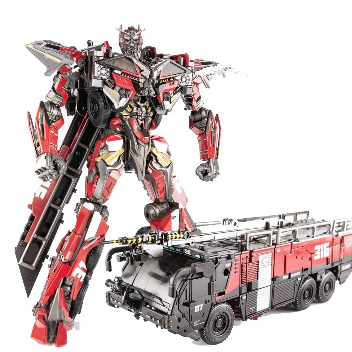 

Transformation Toy SS Series Movie Enlarged Version SS61 Sentinel Prime OV01 OV-01Fire Truck Alloy Model Action Figure Autobot