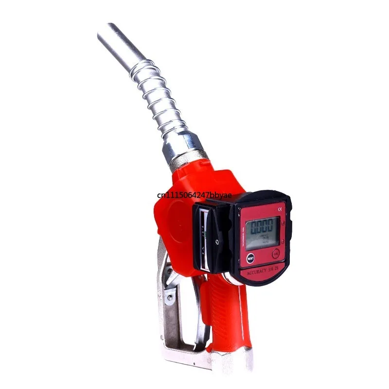 Metering gun Electronic liquid crystal Self-sealing Automatic jumping gun nozzle Large flow nozzle