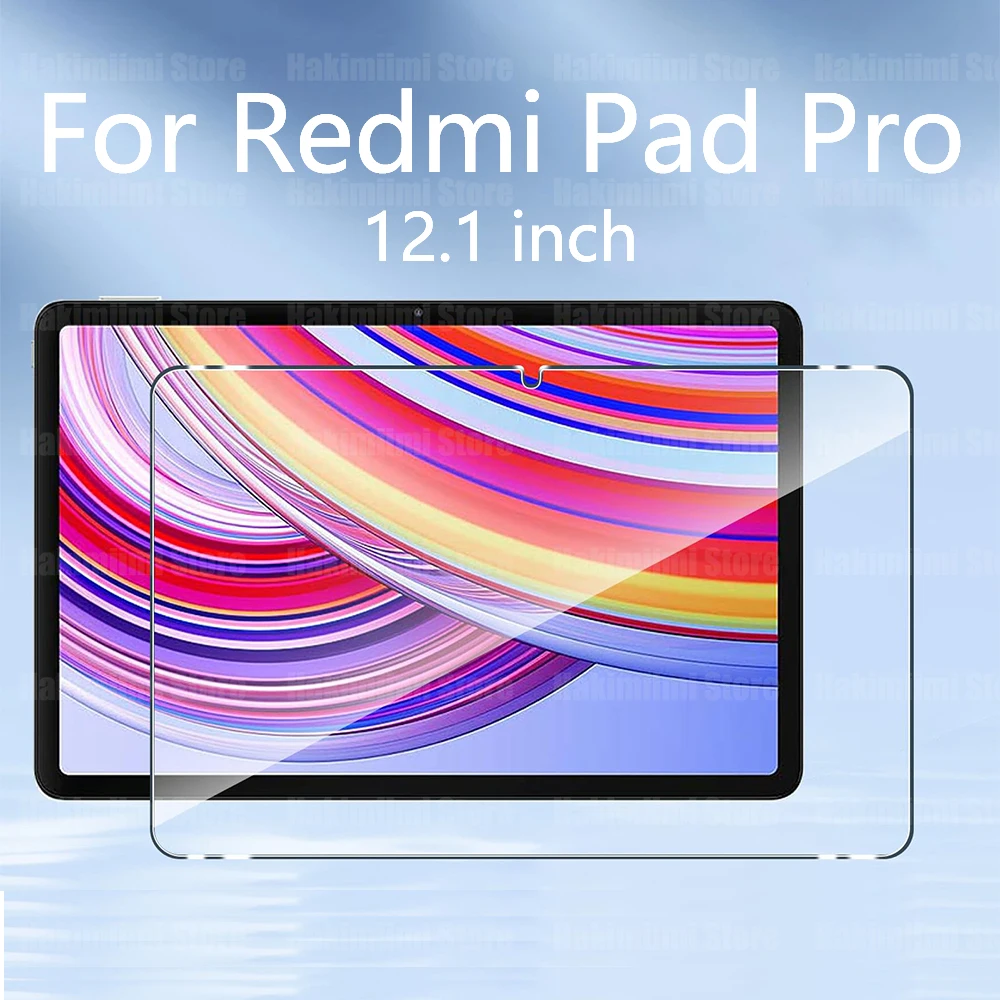 Protector de pantalla para Xiaomi Redmi Pad Pro, cristal templado resistente a los arañazos, HD, anticaída, 2024 pulgadas, 12,1 pulgadas