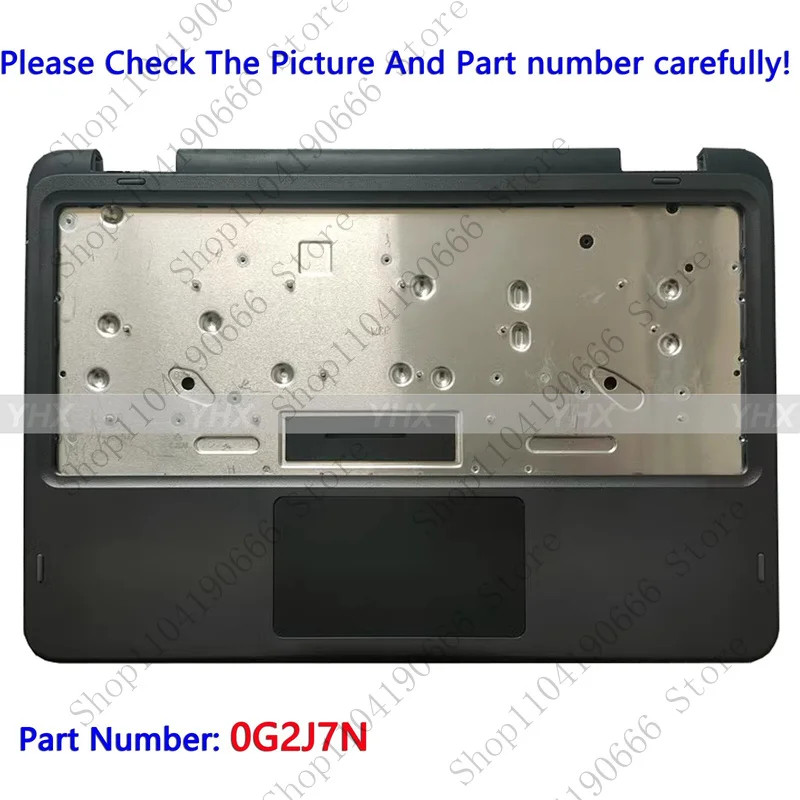 

Компоненты ноутбука для Dell Chromebook 11 5190, упор для рук, верхний чехол, крышка клавиатуры США 0G2J7N G2J7N.