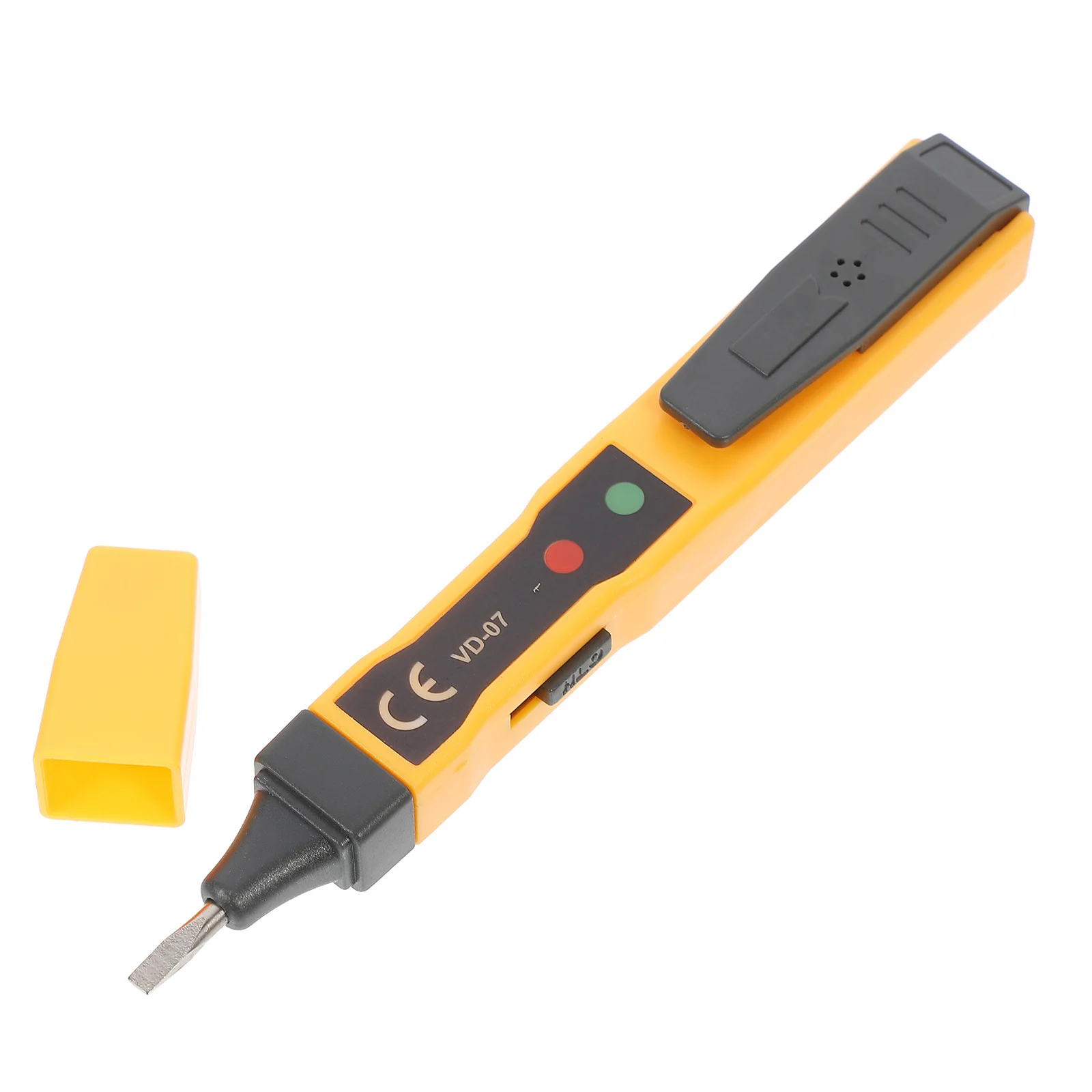 Voltage Tester Pen Non-Contact Electric Test Pencil with Self-Check Function Flashlight for Industrial Home Electrical
