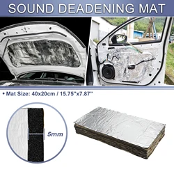 UXCELL Car Soundproofing Fire Absorbing Material  Car Sound Deadening Mat For Engine Hood Doors Reduce Noise