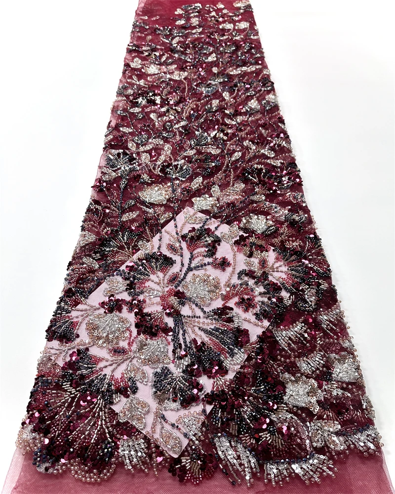 

Новые поступления, африканское кружево из бисера, высококачественная красочная вышивка блестками, вечерние французские тюлевые сетки