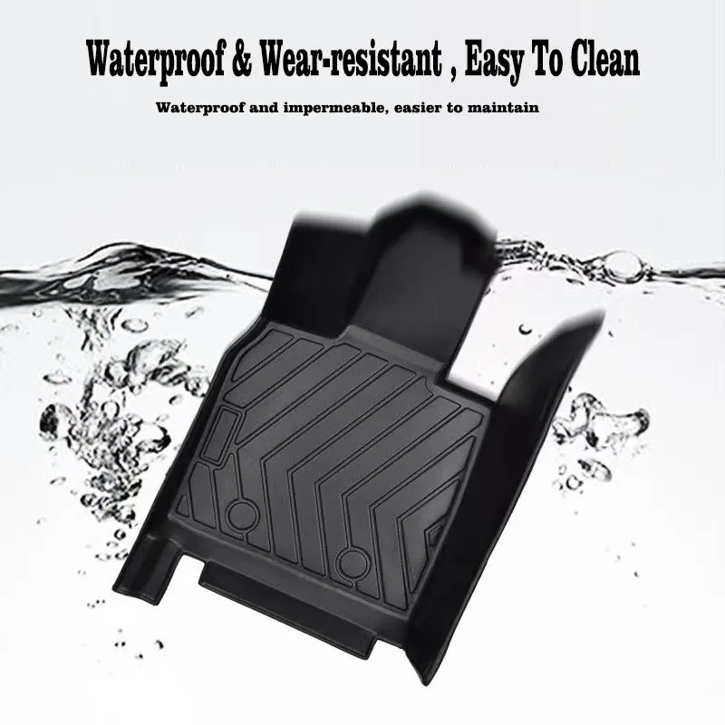 TPE Car Floor Mat For Changan UNI-T 2020 2021 2022 2023 2024 Waterproof Leather Pad LHD Foot Rug Cushion Carpet Auto Accessories