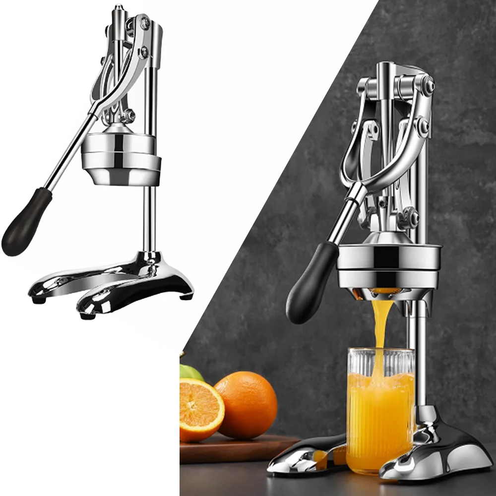 

Outdoor household manual stainless steel and aluminum manual juicer - freshly fried, easy to clean, no need for electricity