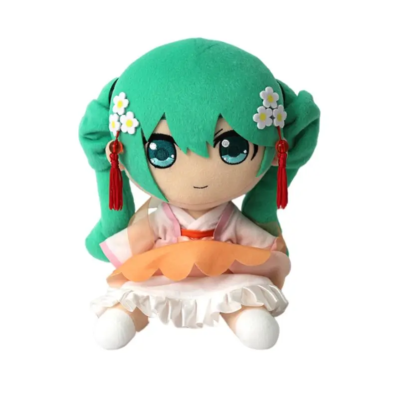 2026 New Stuffed 23cm Mid-Autumn Moon Style Cute MMikun Soft Doll Plush Toy for Kids Fans Cosplay Birthday Holiday Gifts Collect