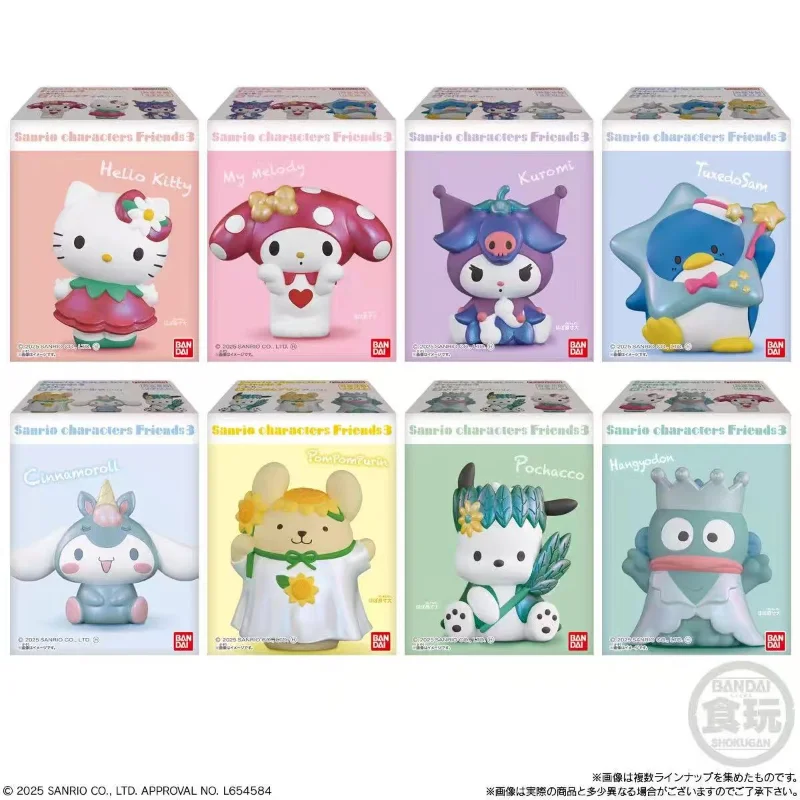 Bandai Original Shokugan Sanrio Friends 3rd Kuromi Pompompurin