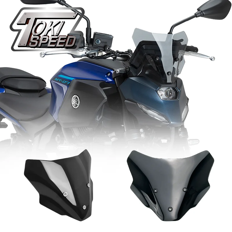 Accesorios para motocicleta, carenado de parabrisas, deflectores de viento, visera compatible con YAMAHA MT-07 MT07 Gen4 2025 2026 FZ-07 FZ07