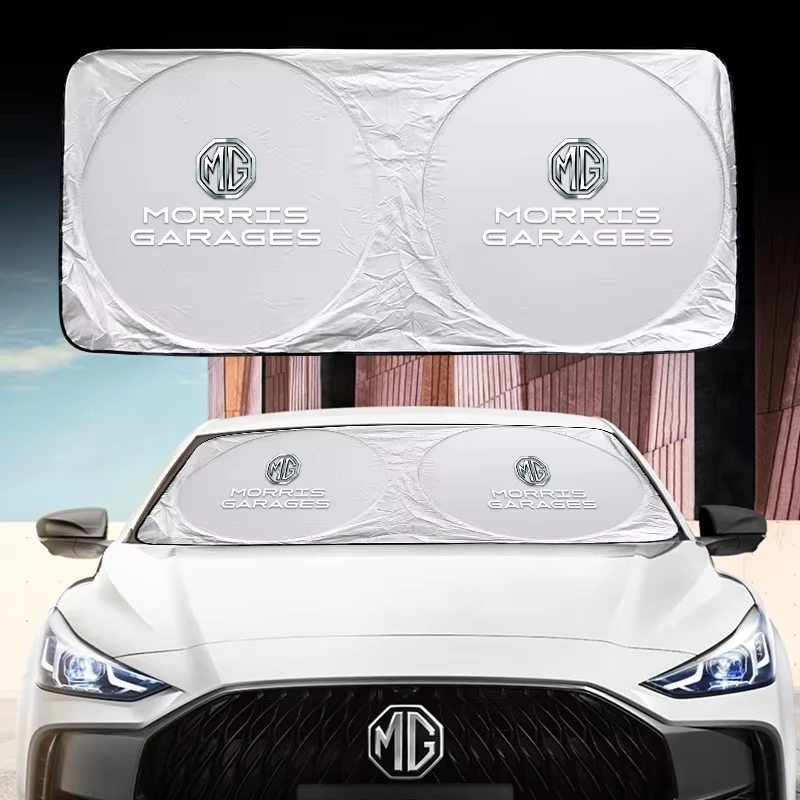

Foldable Car Windshield Sunshade UV Protector Heat Shield Window Sun Visor Cooling Accessory For MG ZS MG4 EV MG5 MG HS MG3 MG6
