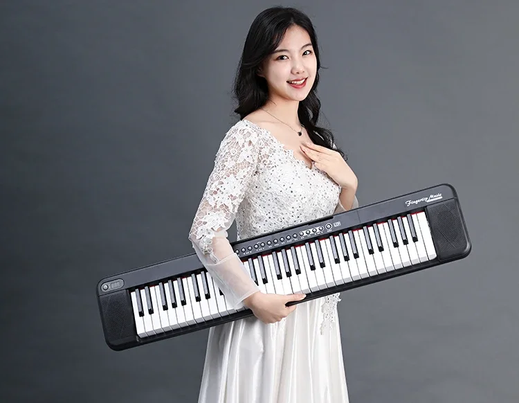 Portable intelligent professional electronic keyboard, multifunctional beginner, preschool teacher, children, adult household