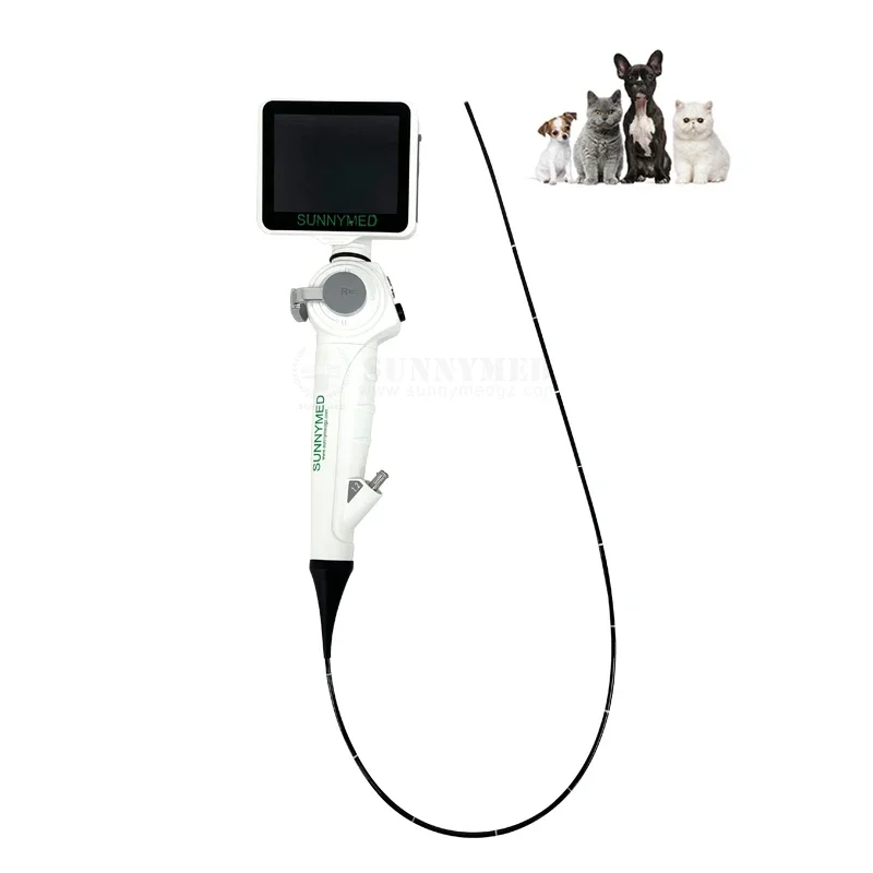 Portable veterinary hospital instrument ear wax removal endoscope animal intubation equipment 2.8mm/3.8mmcamera HD endoscope