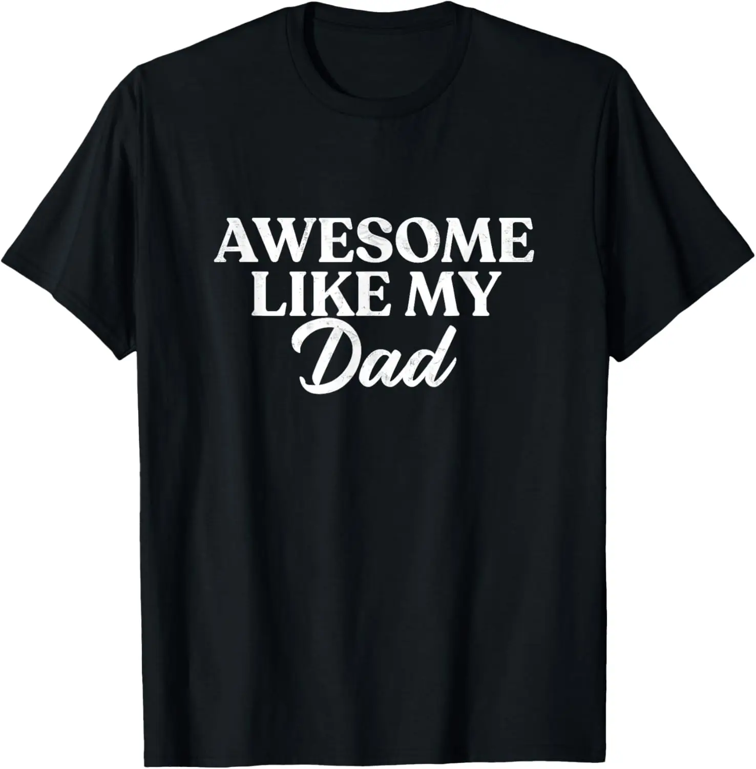 

Рубашка Awesome Like My Dad, подарок для сына и дочки от отца, забавная футболка