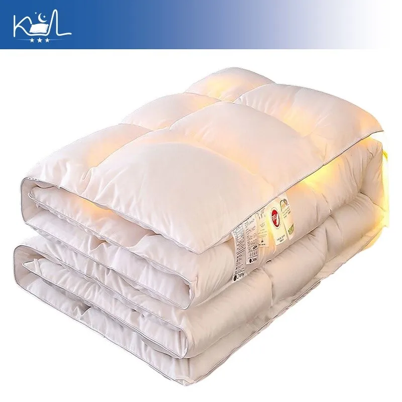 Original Japanese Made 95% White Goose Down Quilt Thickened Warm Spring Autumn Winter Single Double Comforter