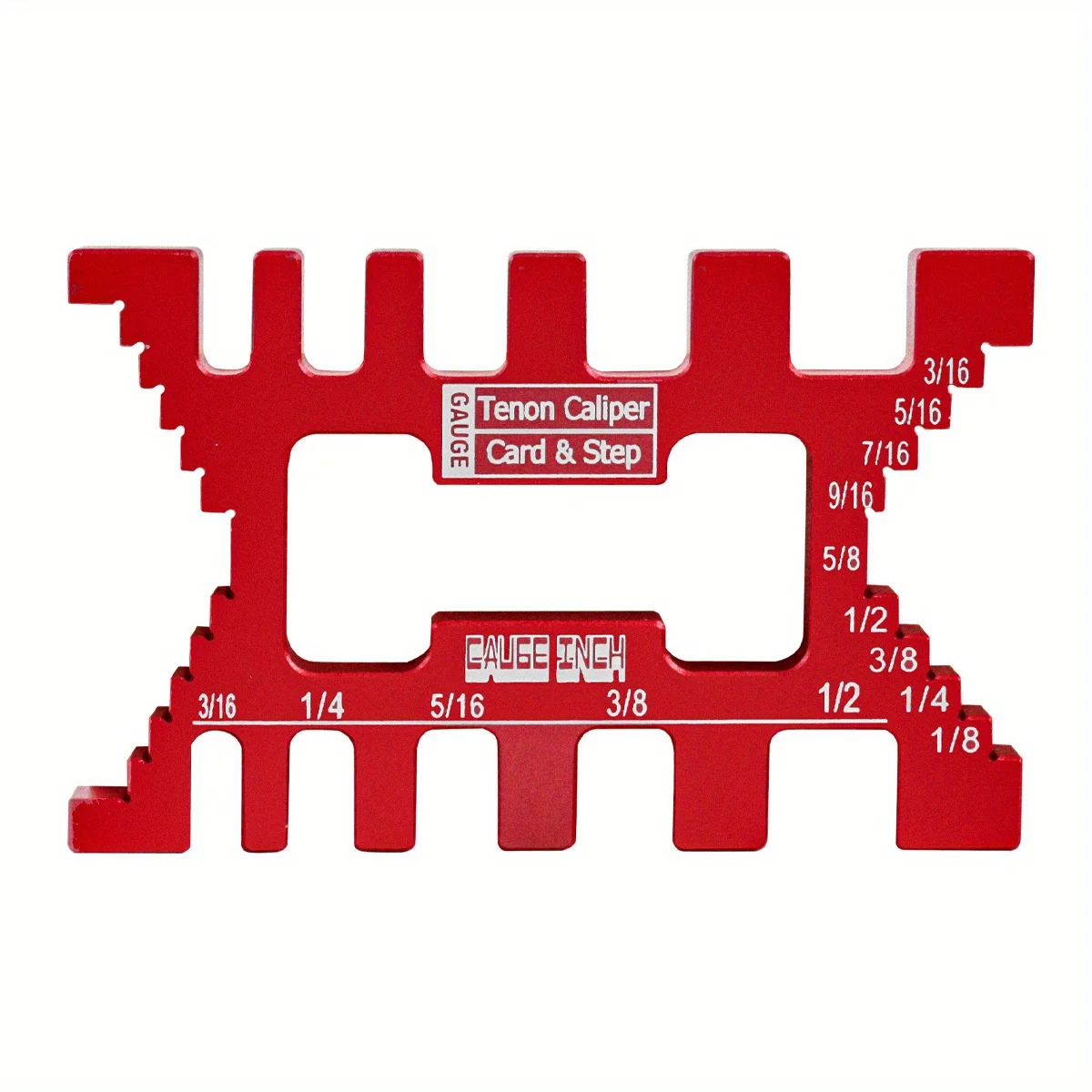 Aluminum Dovetail Jig Measuring Tool Precision Tenon Gaps Gauge Metric&Inch Table Saw Depth Gauge Woodworking Tenon Caliper