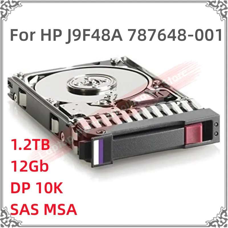 

New Hard Disk For HP J9F48A 787648-001 1.2TB 12GB DP 10K SAS MSA Storage Hard Disk J9F48A 787648-001 Storage