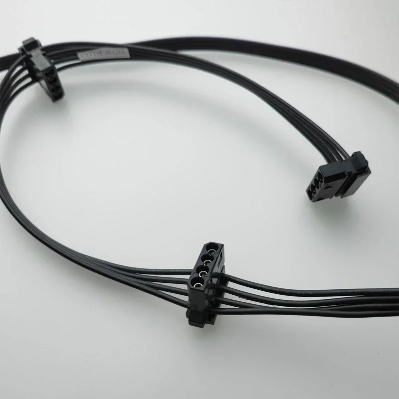 메인보드 GPU 6p to 3 대형 4Pmolex 엘보 IDE 전원 소켓 PSU 케이블, Tt Smart SE 530W 630W 730W 모듈 18AWG